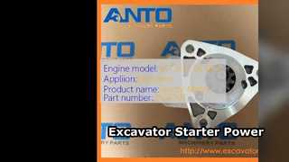 এক্সকাভেটর স্টার্টার মোটর 6CT 8.3L