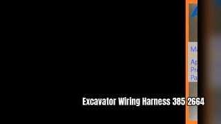 খননকারী তারের জোতা 385-2664 C13 345D