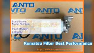 Komatsu PC300 PC350 এক্সক্যাভেটর ফিল্টার প্রতিস্থাপন যন্ত্রাংশ