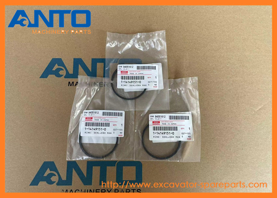 1-14149151-0 1141491510 রিং সিল HITACHI Excavator Exhaust Manifold Parts For ZX330-3 6HK1