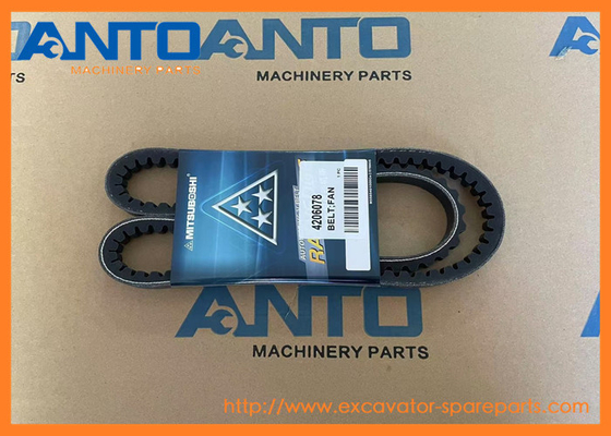 4206078 ফ্যান বেল্ট Excavator ইঞ্জিন যন্ত্রাংশ HITACHI EX200 EX200-2 EX200-3 জন্য উপযুক্ত