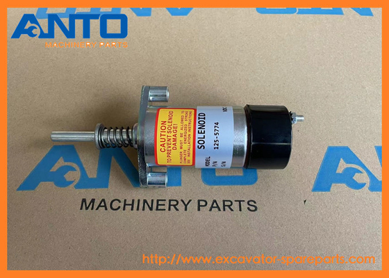 1255774 125-5774 Shutoff Solenoid Fit Track ইঞ্জিনের যন্ত্রাংশ 3306 3306B 3306C 3406B 3406C