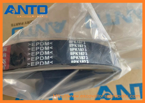 6262-81-6610 6262816610 8PK1873 বেল্ট KOMATSU SAA6D140E-6C এর জন্য বুলডোজার খুচরা যন্ত্রাংশ