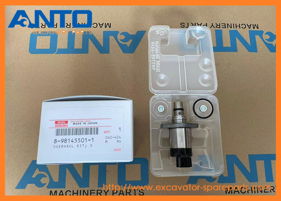 8981455010 8981455011 সোলিনয়েড ভালভ HITACHI Excavator Spare Parts For ZX180LC-3