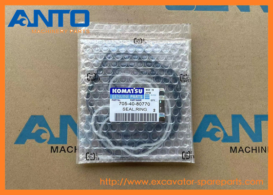 705-40-80770 7054080770 রিং সিল KOMATSU WA200-6 এর জন্য খননকারীর খুচরা যন্ত্রাংশ
