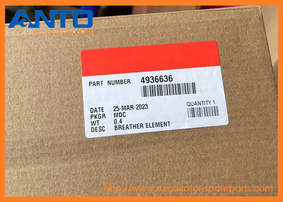 493-6636 4936636 কার্ককেস ভেন্টিলেশন ফিল্টার শ্বাসকষ্ট এক্সক্যাভারের খুচরা যন্ত্রাংশ C7.1 326F L এর জন্য উপযুক্ত