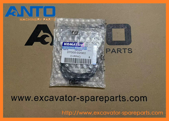 07000-02060 07000-12060 R0700002060 ও-রিং KOMATSU PC160LC-8 এর জন্য খননকারীর খুচরা যন্ত্রাংশ