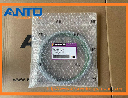 0781703 রিং উইপার HITACHI Excavator Spare Parts For EX1200-5
