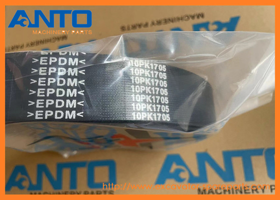 21620133 10PK1705 V-Ribbed বেল্ট Excavator Spare Parts For EC300D ECR305C