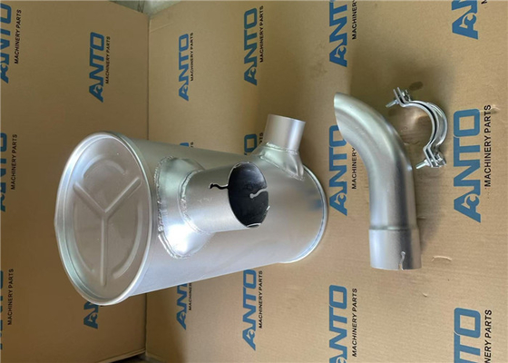6732-11-5840 6732-11-5550 Muffler KOMATSU S4D102E-1E এর জন্য খননকারীর খুচরা যন্ত্রাংশ