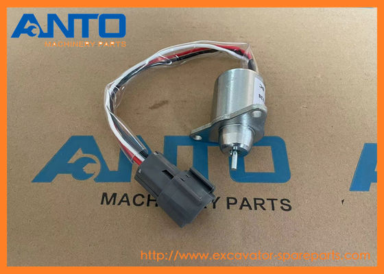 XJAU-00474 XJAU00474 HYUNDAI R55W7 এর জন্য স্টপ সোলিনয়েড ভালভ এক্সক্যাভেটর বৈদ্যুতিক যন্ত্রাংশ