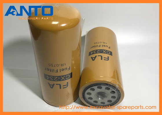 1R0755 1R-0755 জ্বালানী ফিল্টার Excavator Filter For 345C 345C L 345C MH 345D 345D L