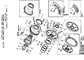 কোমাতসু ডি 65 এ -6 বুলডোজার স্পিয়ার পার্টসের জন্য ভাসমান সীল 150-27-00025